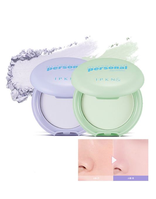 IPKN 柔焦遮瑕調色粉餅Personal Tone Correcting Blur Pact 💚💜
