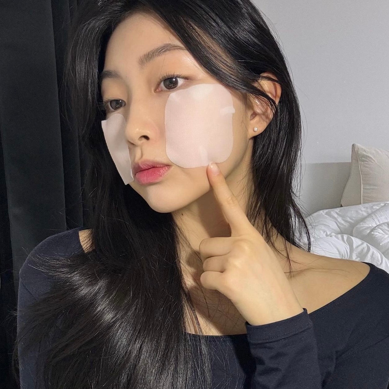 送旅行收納盒⭐️ | Mediheal 積雪草修復舒緩淡印爽膚棉片| Mediheal Madecassoside Blemish Pad🩵