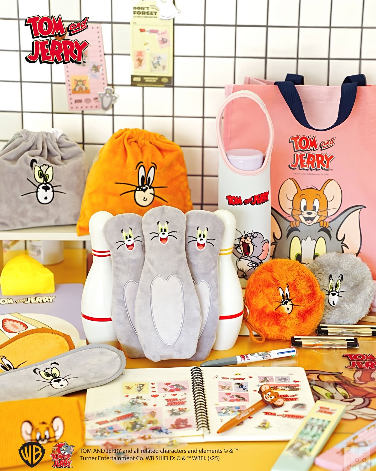 韓國 Daiso 限定x Tom & Jerry 周邊小物🐭