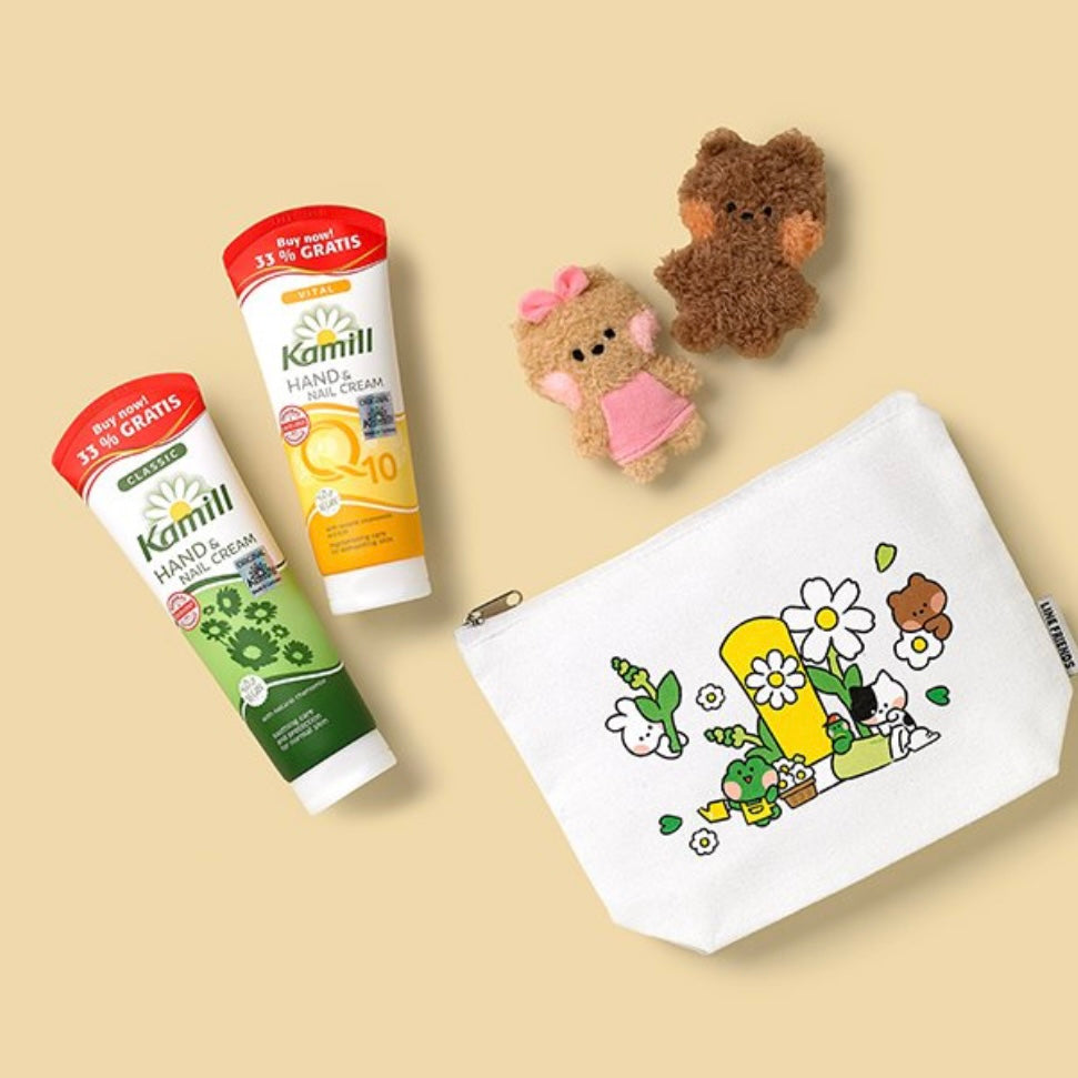 kamill 全效護甲滋潤潤手霜kamill Hand and Nail Cream x Line Friends套裝+送小袋🌼