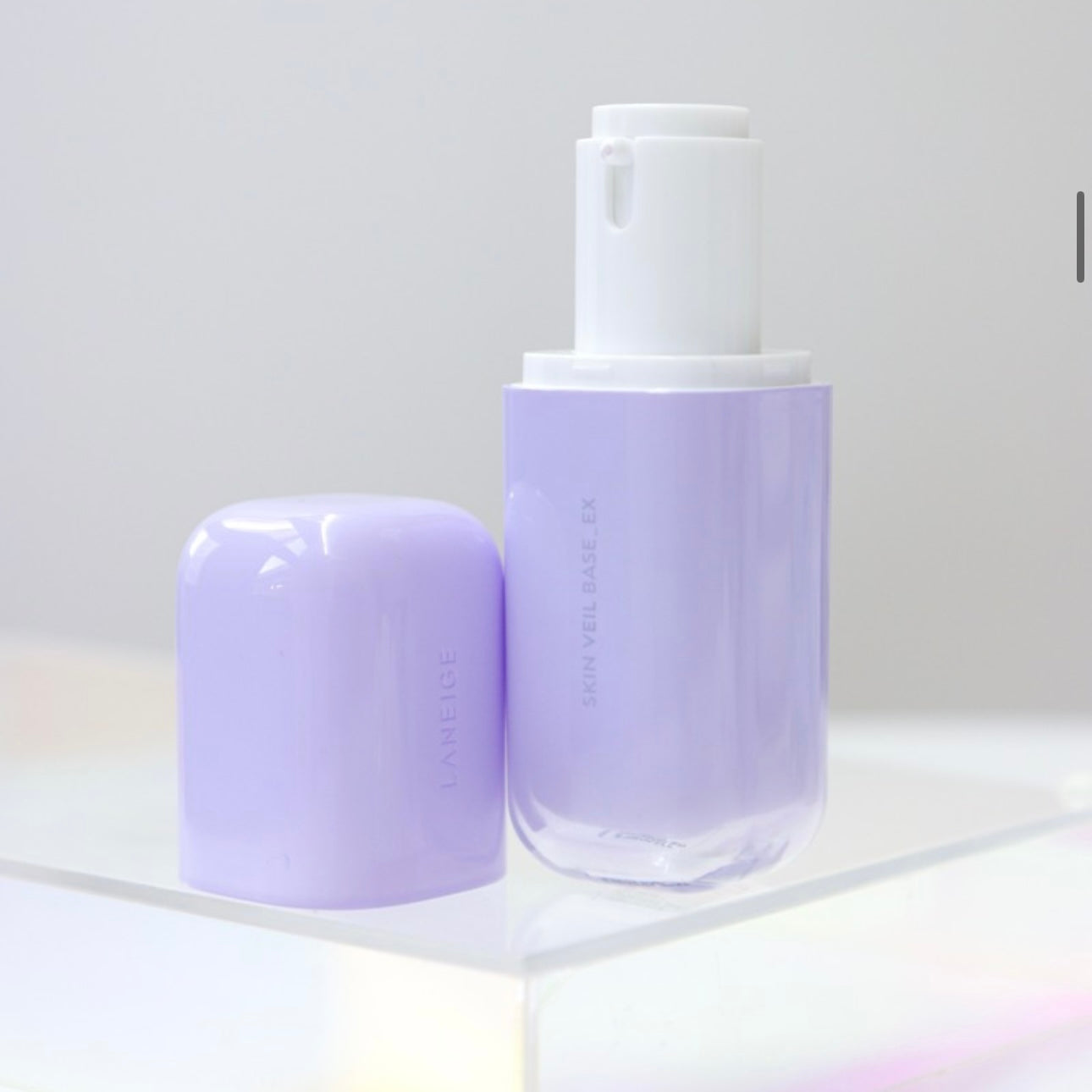 每5秒售出一枝🌟Laneige Skin Veil Base EX 雙重修正柔霧調色隔離乳 SPF 28 PA++ ♥ | 持妝保濕防空污💫