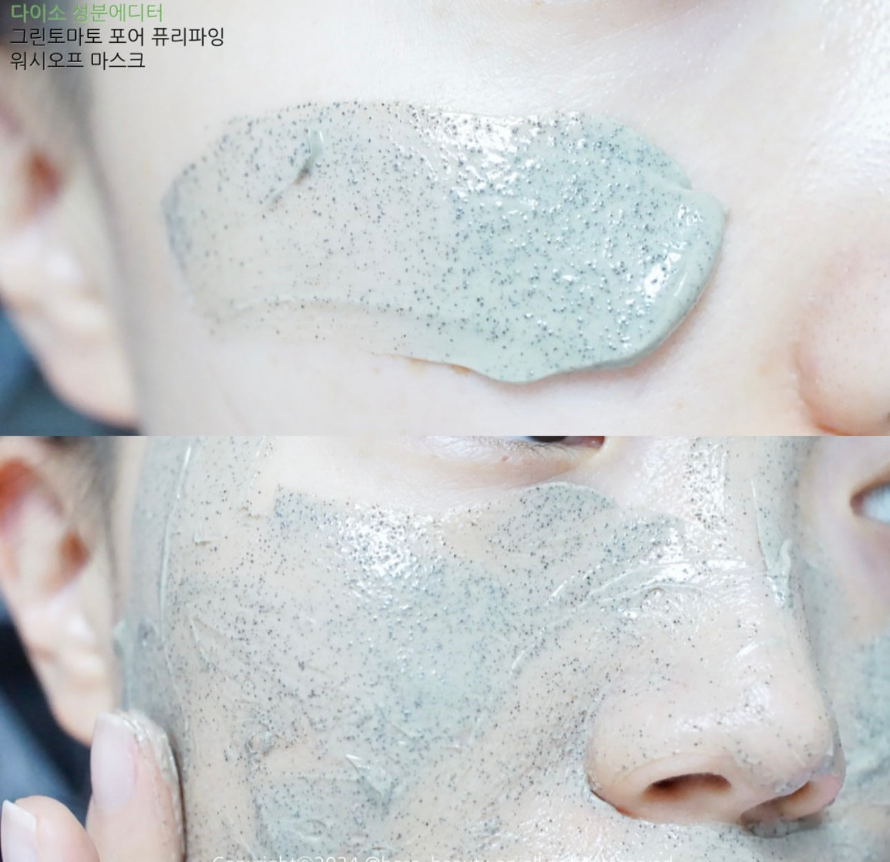 SUNGBOON EDITOR 綠番茄緊致毛孔深層清潔保濕泥膜🍅💚 | Green Tomato Pore Purifying Wash-off Mask