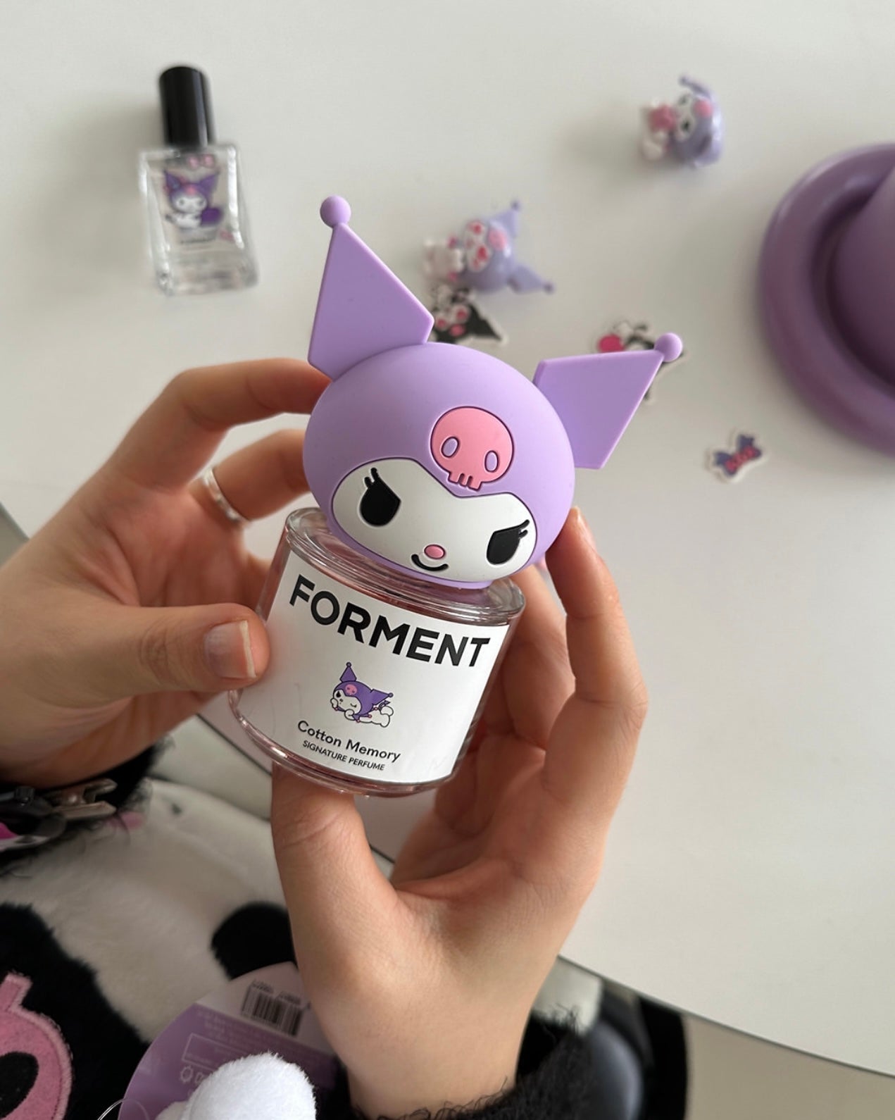 炸裂聯名💜🖤Forment x Kuromi 20周年紀念限定大頭香水套裝