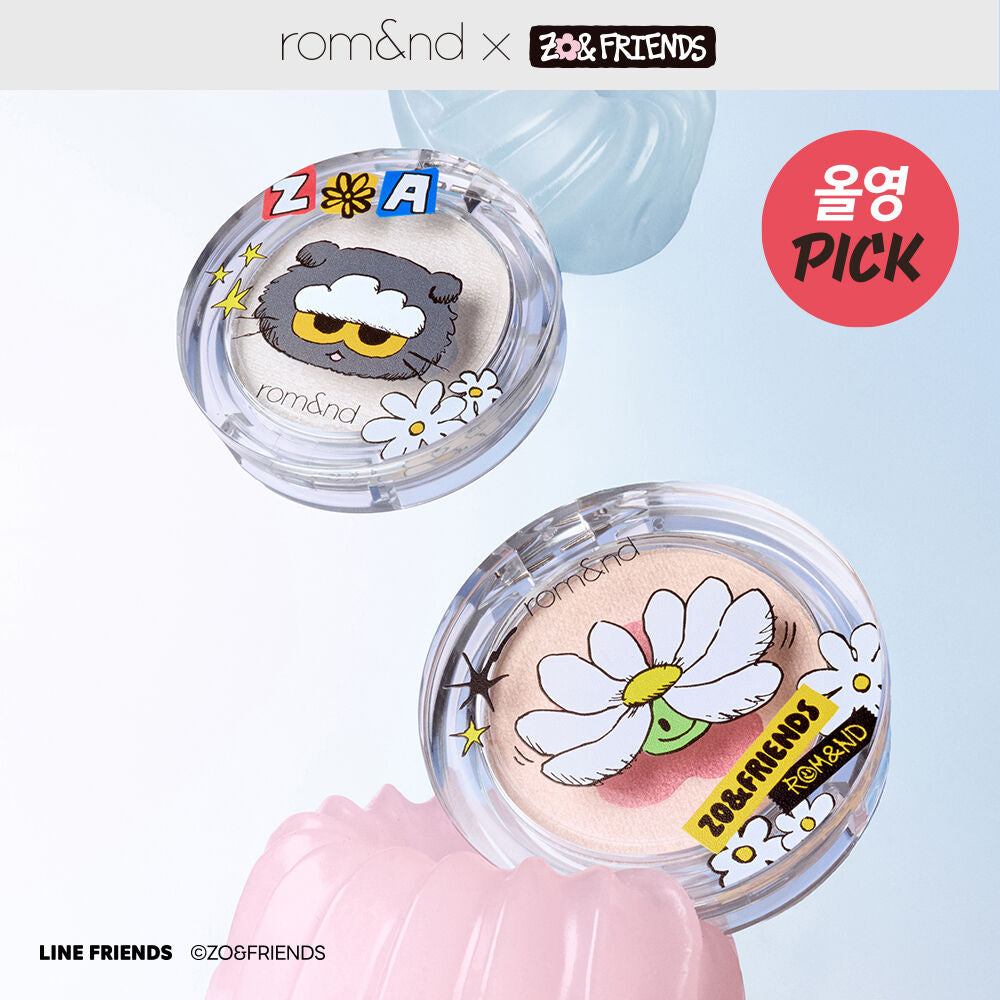 Rom&nd x ZO&FRIENDS Dual Jelly Highlighter Zoa 腳印高光