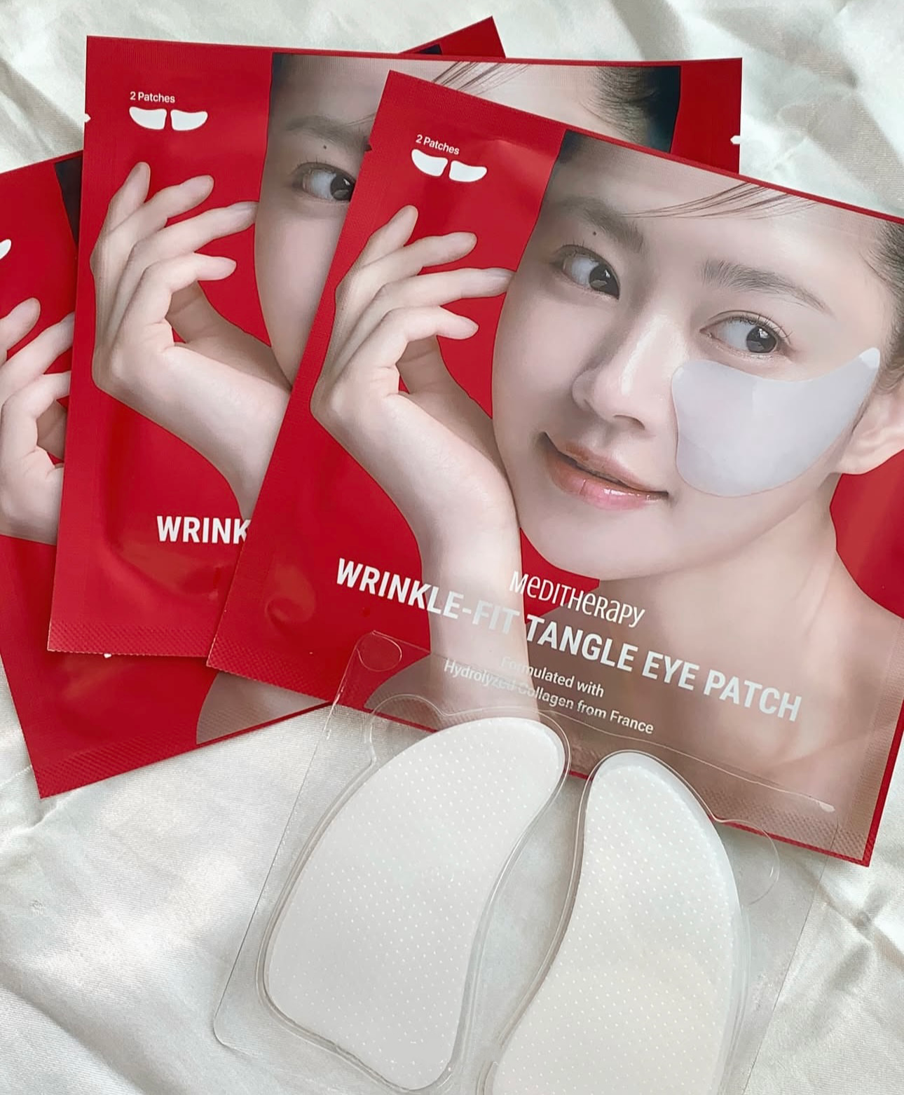 改善淚溝眼袋🚨| Meditherapy 緊致膠原蛋白眼膜👀 | Meditherapy Wrinkle-Fit Tangle Eye Patch ✨