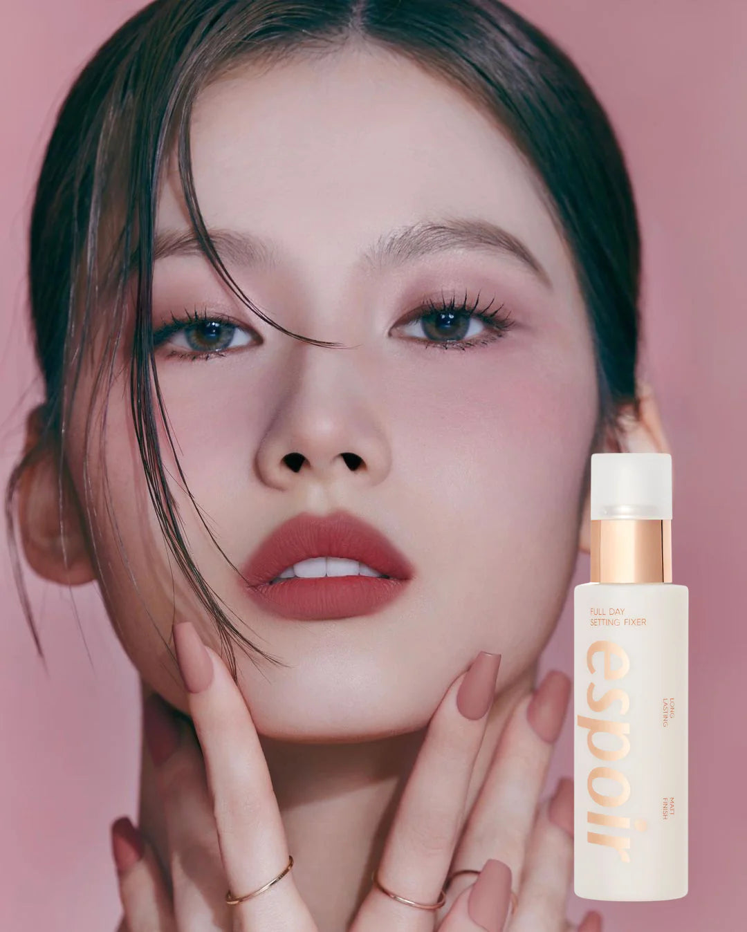 韓國No.1 專業彩妝品牌⭐️| ESPOIR 全日霧面細緻定妝噴霧✨| ESPOIR FULL DAY SETTING FIXER