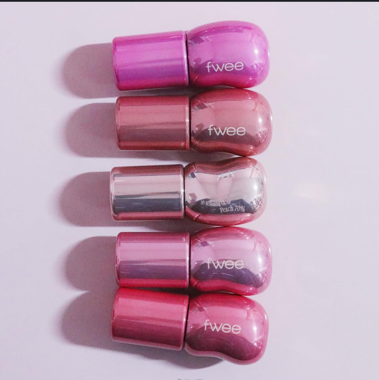 Fwee 3D低飽和立體玻璃唇釉 3D Voluming Gloss 70 % Little Sweets Moment🍬