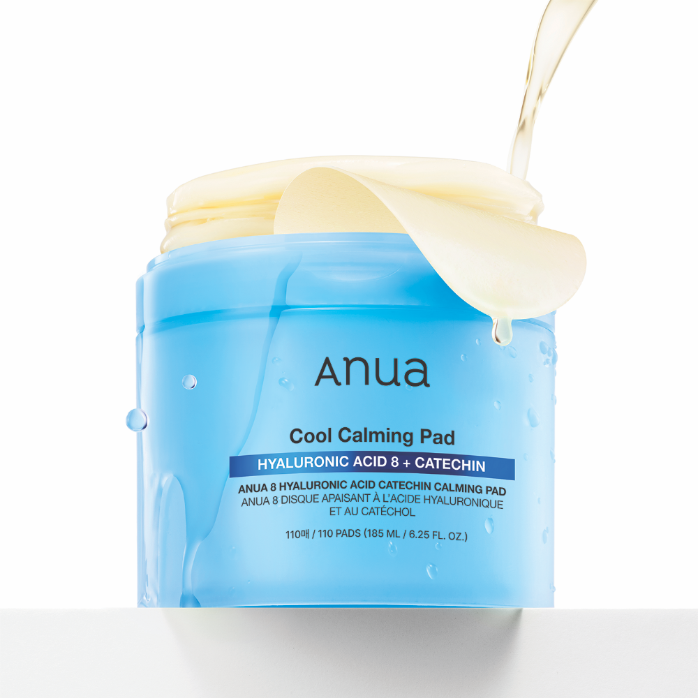 大容量220片✨Anua 8重玻尿酸兒茶素舒緩棉片🩵