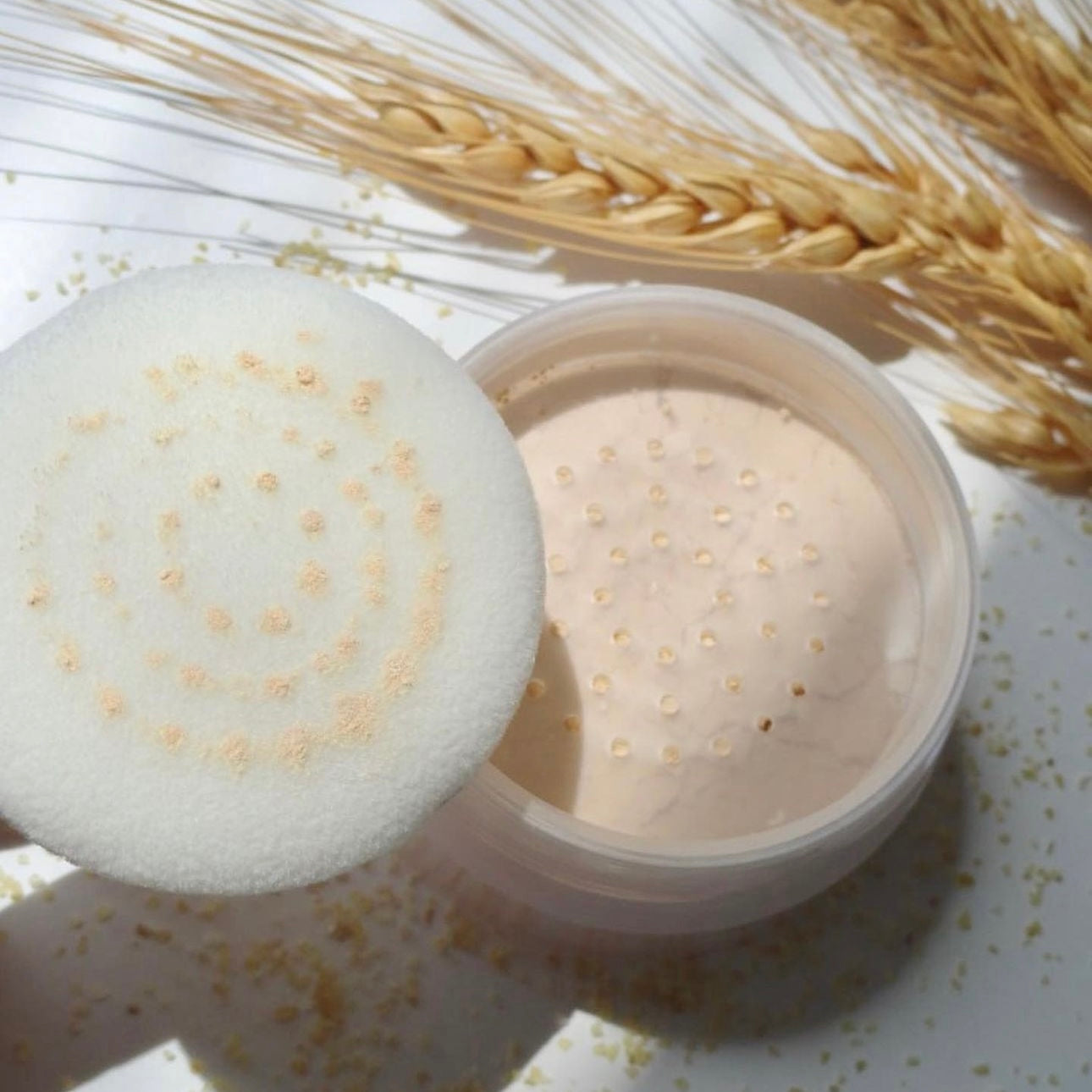 千萬不要停產❤️🔥| Skinfood親膚小麥持久定妝霧感有色碎粉 Skinfood Backwheat Loose Powder🌾