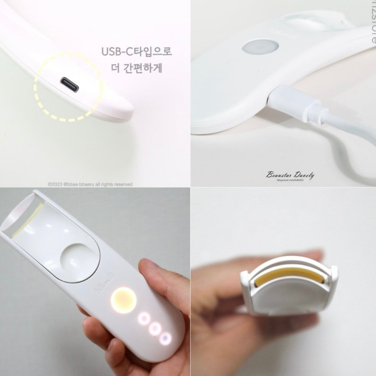 送眉睫定型精華✨Fillimilli USB熱力睫毛夾😻 Fillimilli Heating Eyelash Curler➰