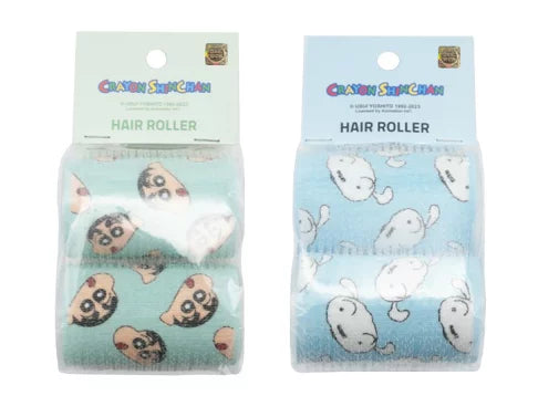 空氣瀏海必備|蠟筆小新小白蓬鬆髮捲器 2入組(๑• ̫•๑)♡