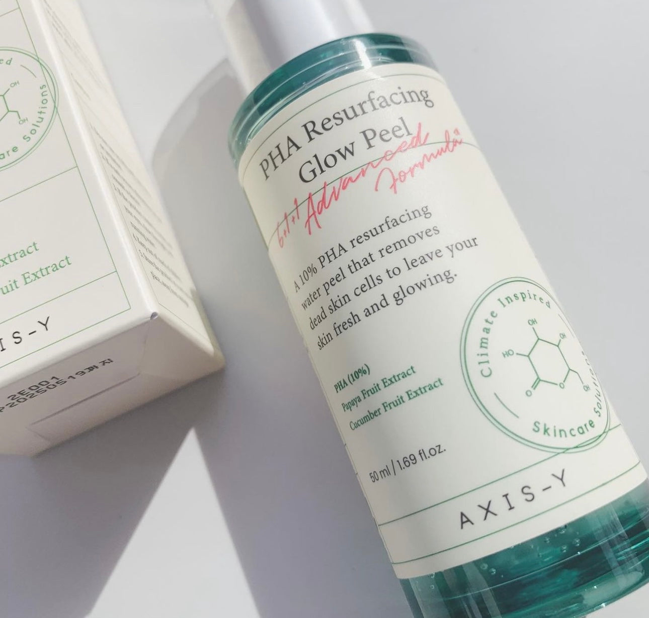 Vegan 純素配方🌿| AXIS-Y PHA Resurfacing Glow Peel PHA 煥膚消炎提亮去角質面膜 | 6+1+1 獨創配方💚