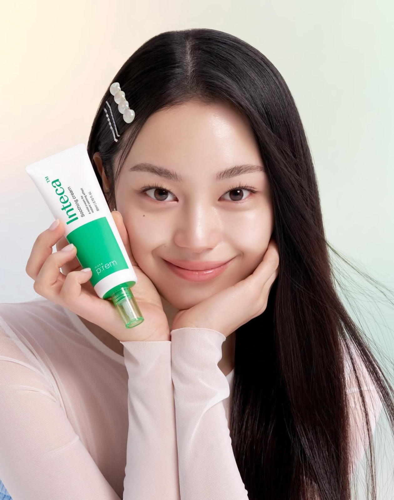 即時舒緩肌膚🌿 Make prem 專利積雪草抗痘強效舒緩保濕面霜💚| Make prem Inteca Soothing Cream