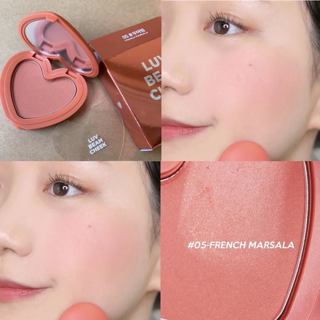 LILYBYRED LUV BEAM CHEEK 甜美心型腮紅💖
