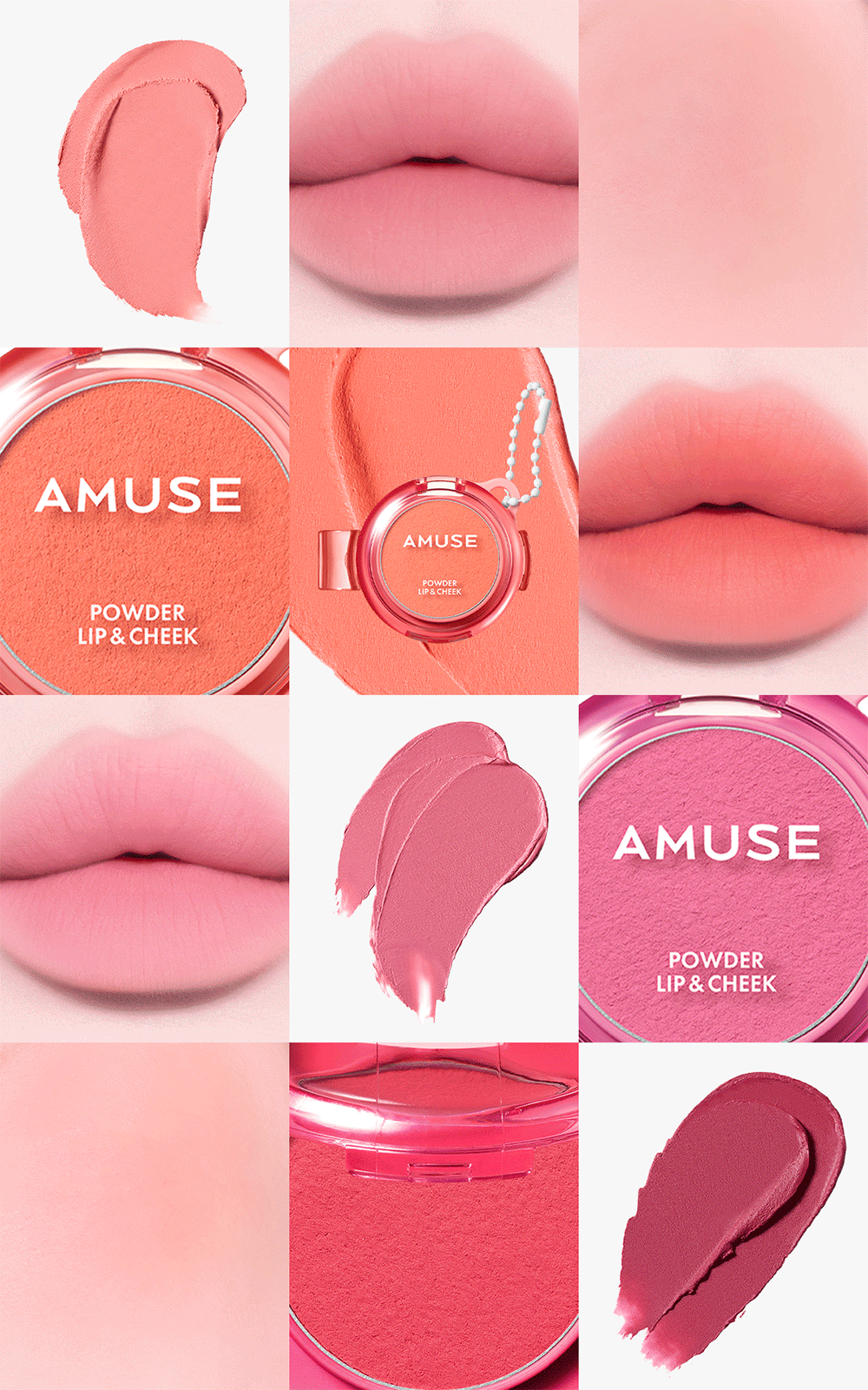 Amuse Powder Lip & Cheek 腮紅唇頰多效膏💝