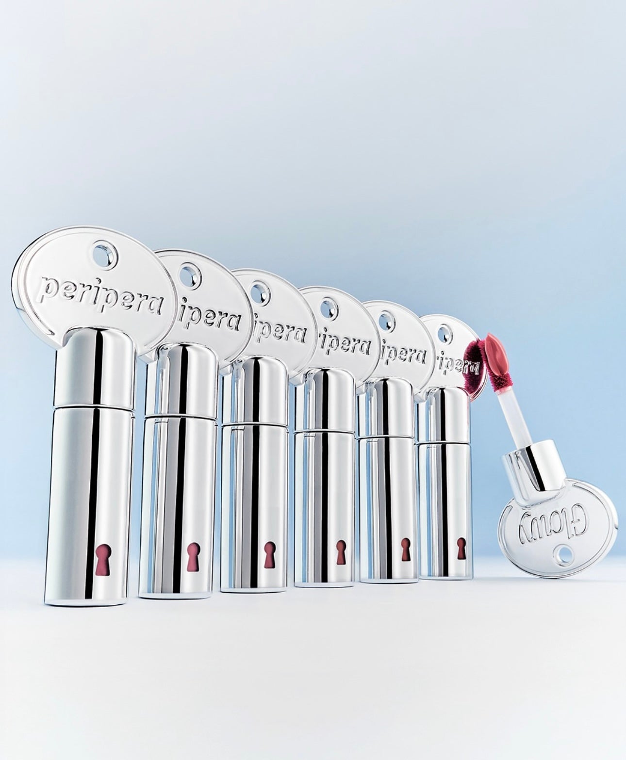 解鎖你的氛圍感 🎀 Peripera 鑰匙扣水光唇釉🗝️ | Peripera Mood Glowy Tint Key✨