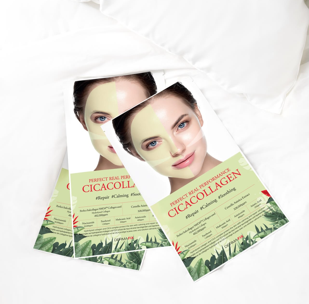 醫美等級面膜🩺DERMAFIX 膠原蛋白凝膠面膜 🥚| DERMAFIX Perfect Real Performance Mask