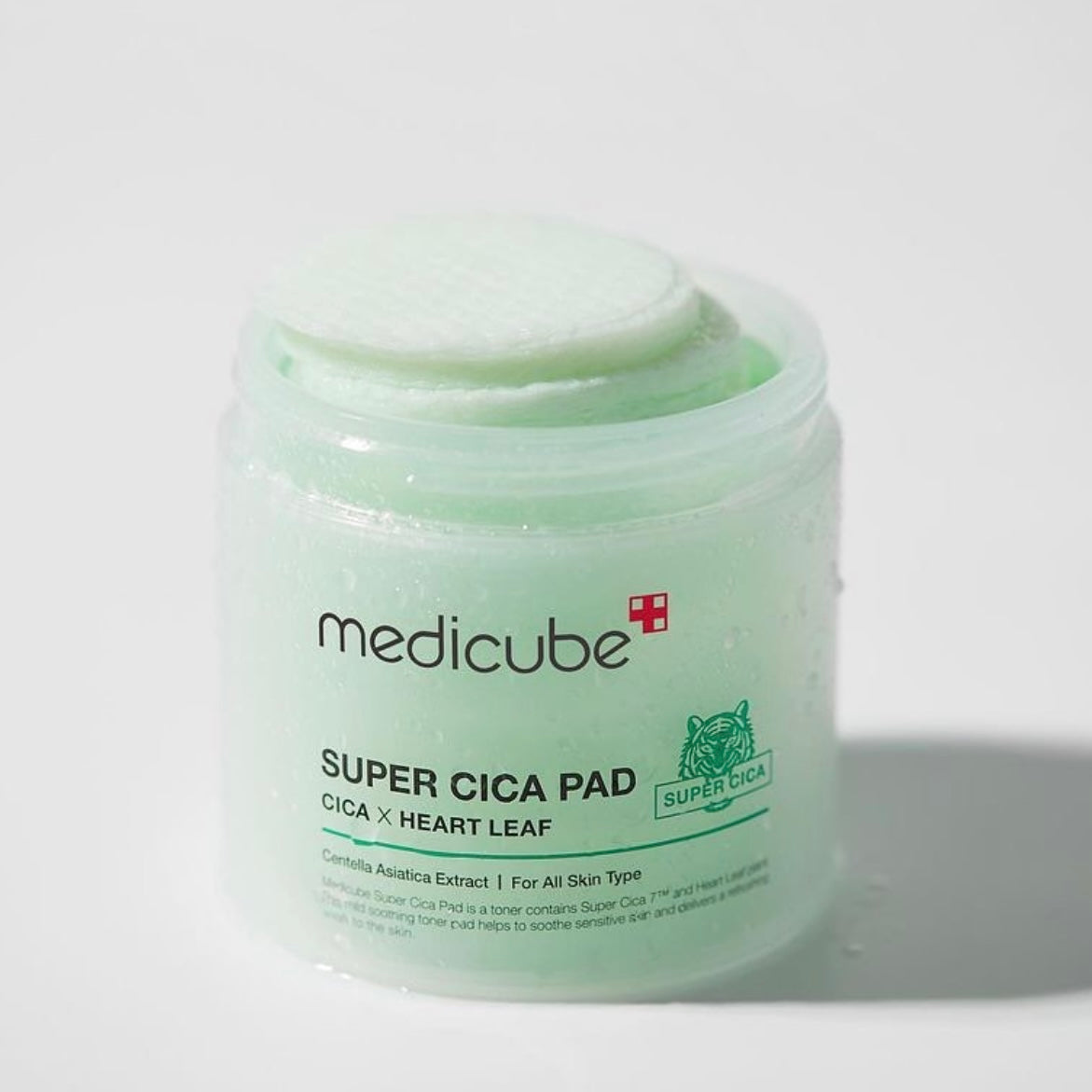共200片✨痘痘暗粒專用| Medicube 積雪草修護去暗粒爽膚棉片| Medicube Super Cica Pad🌿