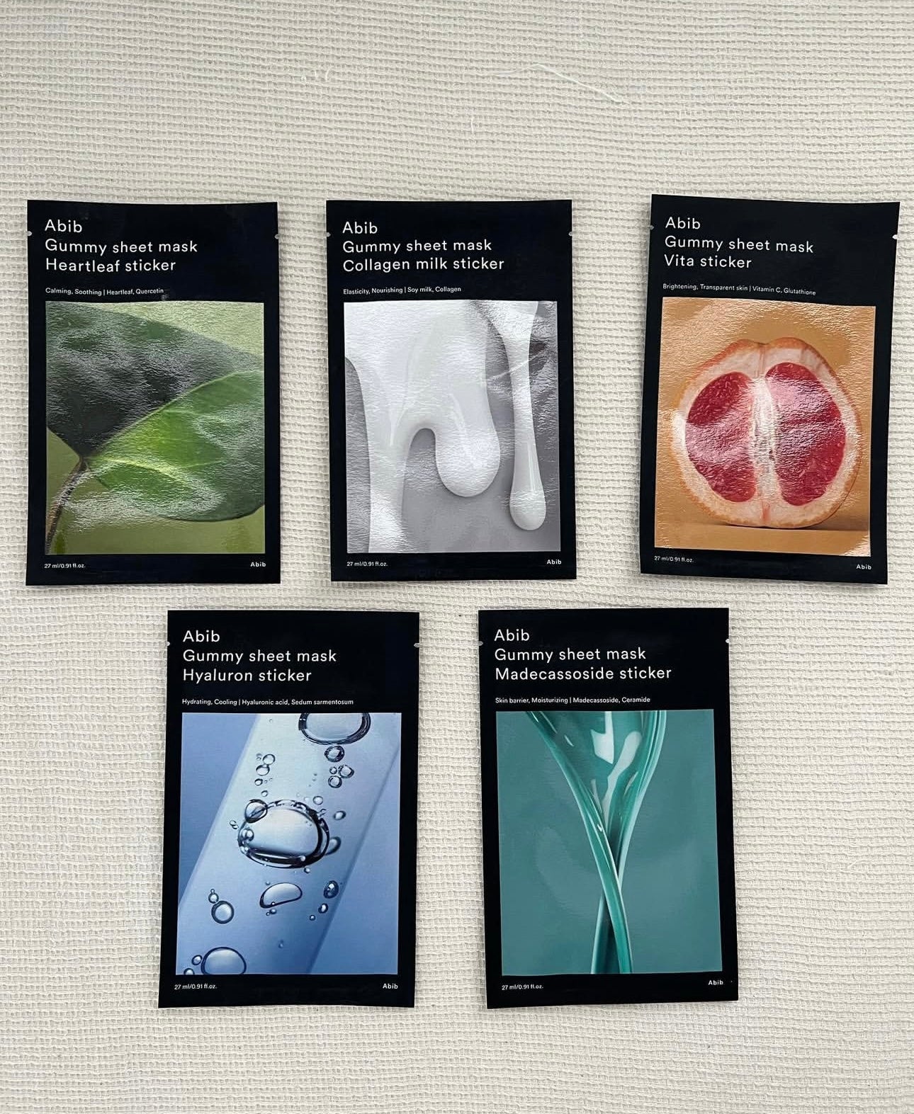 人氣商品🔥Abib必囤全新升級口香糖面膜🤍在韓國護膚圈評價極高⭐️ Abib Gummy Sheet Mask