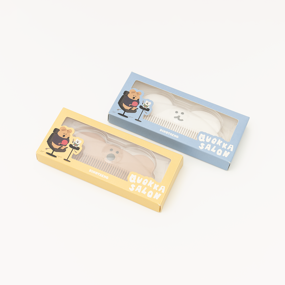 Dinotaeng 造型小梳子 | Dinotaeng Quokka & Bobo Comb Hairbrush 👱🏻♀️