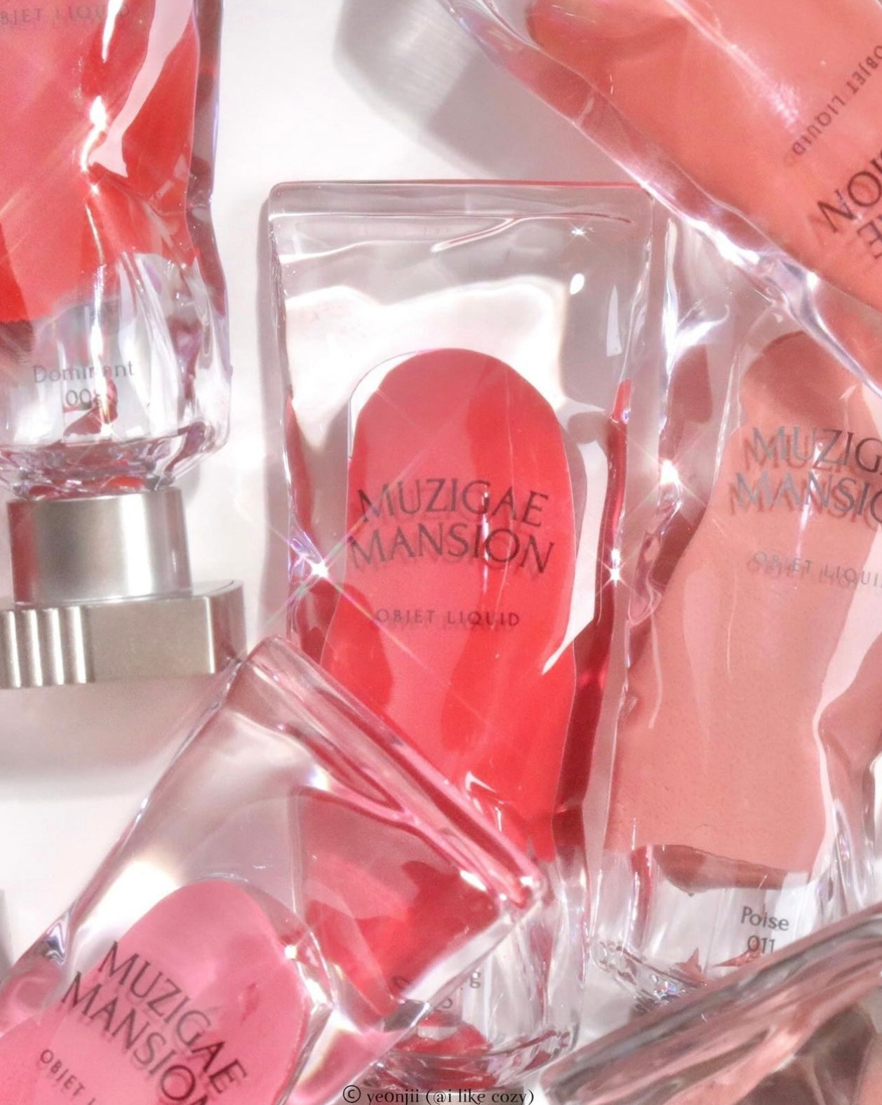 MUZIGAE MANSION LIMITED EDITION OBJET LIQUID 透明顏料管啞光唇釉❤️🔥