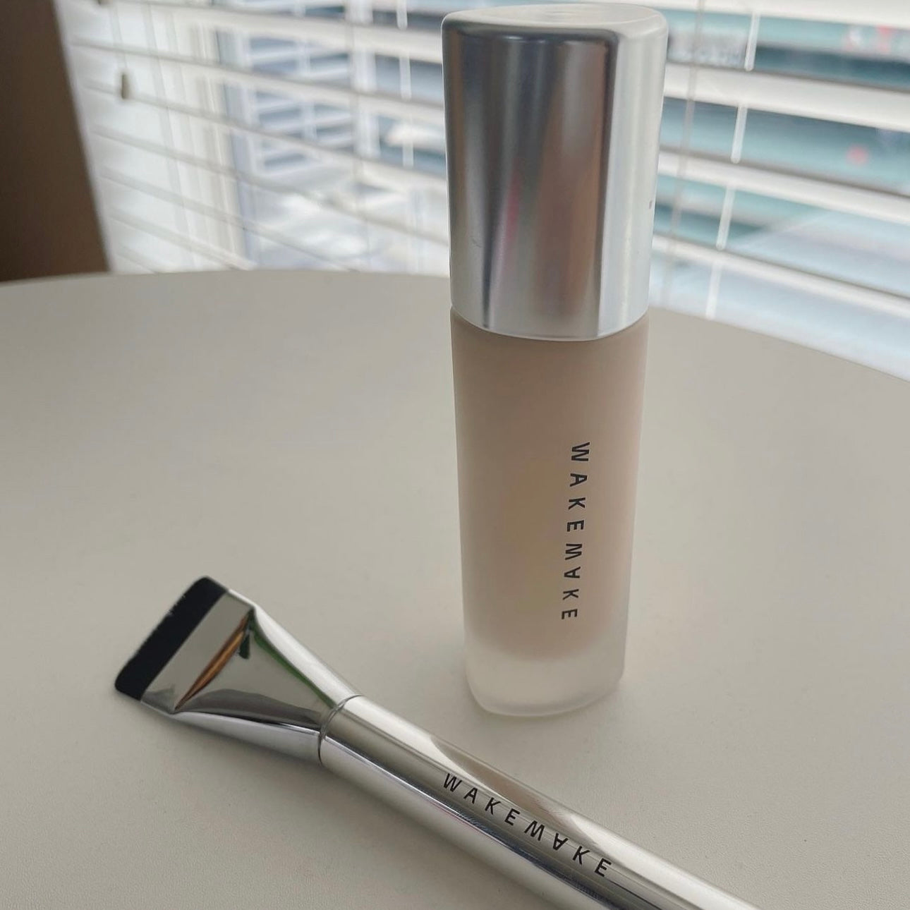 附送刷子+ BB cream✨|高遮瑕🙋🏼♀️| Wakemake 純素水漾絲絨透亮粉底液💫NEW Water Velvet Gover Foundation🪄