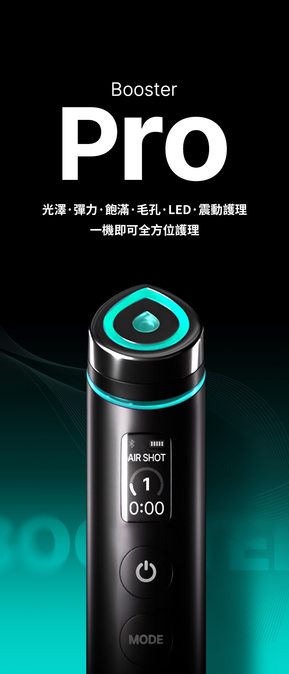 六種技術於一身的終極美容儀器 ⭐️Medicube 6合1 Booster Pro逆齡提升水光針導入美容儀🧏🏻♀️