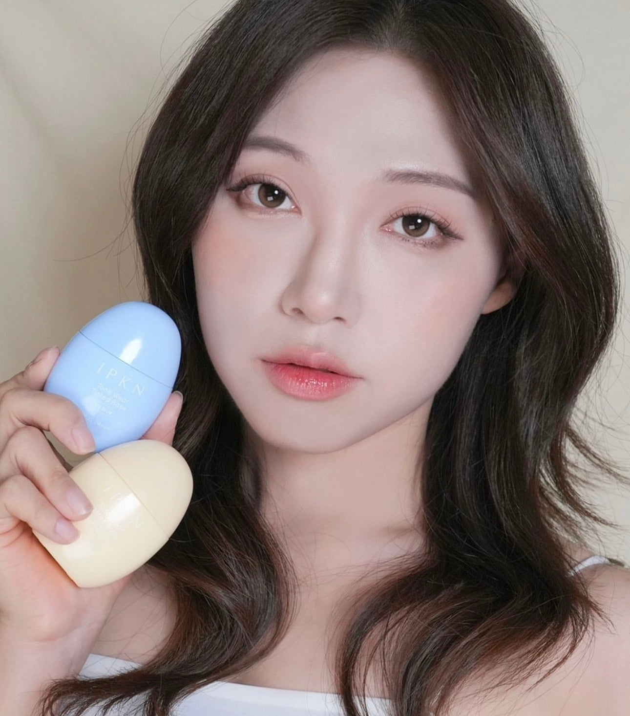 深受各大博主喜愛💖IPKN TONE WEAR TINTED BASE 自然調理校色飾底乳 SPF35 PA+++
