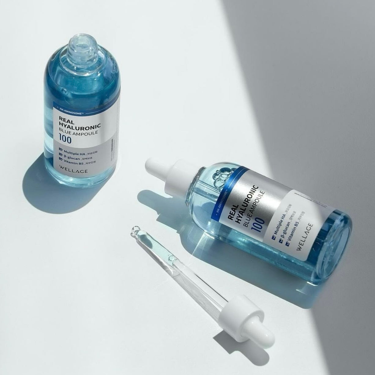 Wellage 100%高濃縮透明質酸保濕精華🫧| Wellage Real Hyaluronic Blue Ampoule💦