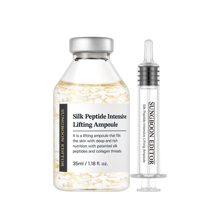 共80ml✨✨Sungboon Editor Silk Peptide Intensive Lifting Ampoule 專業級絲蛋白多胜肽x EGF 雙重修護高濃縮密集拉提安瓶精華🥚
