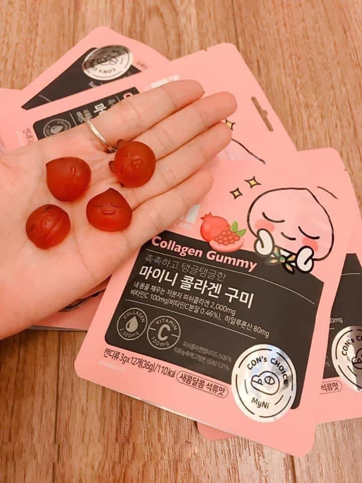 MYNI x Kakao Friends 紅石榴膠原蛋白果汁軟糖 Collagen Gummy| 隨時隨地補充膠原蛋白的美肌軟糖 ❤️🔥