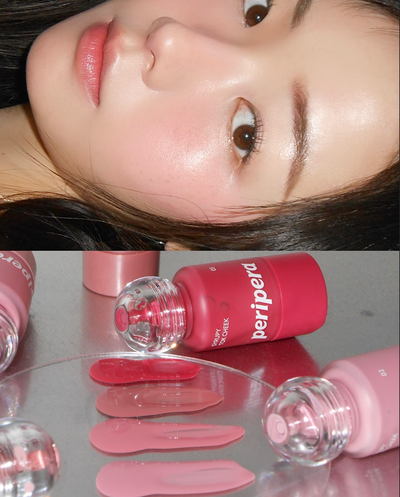 送心型嘭嘭粉撲*2 💝 PERIPERA 小奶瓶牛奶肌液體腮紅| PERIPERA Syrupy Tok Cheek小奶瓶牛奶肌液體腮紅🍼💖