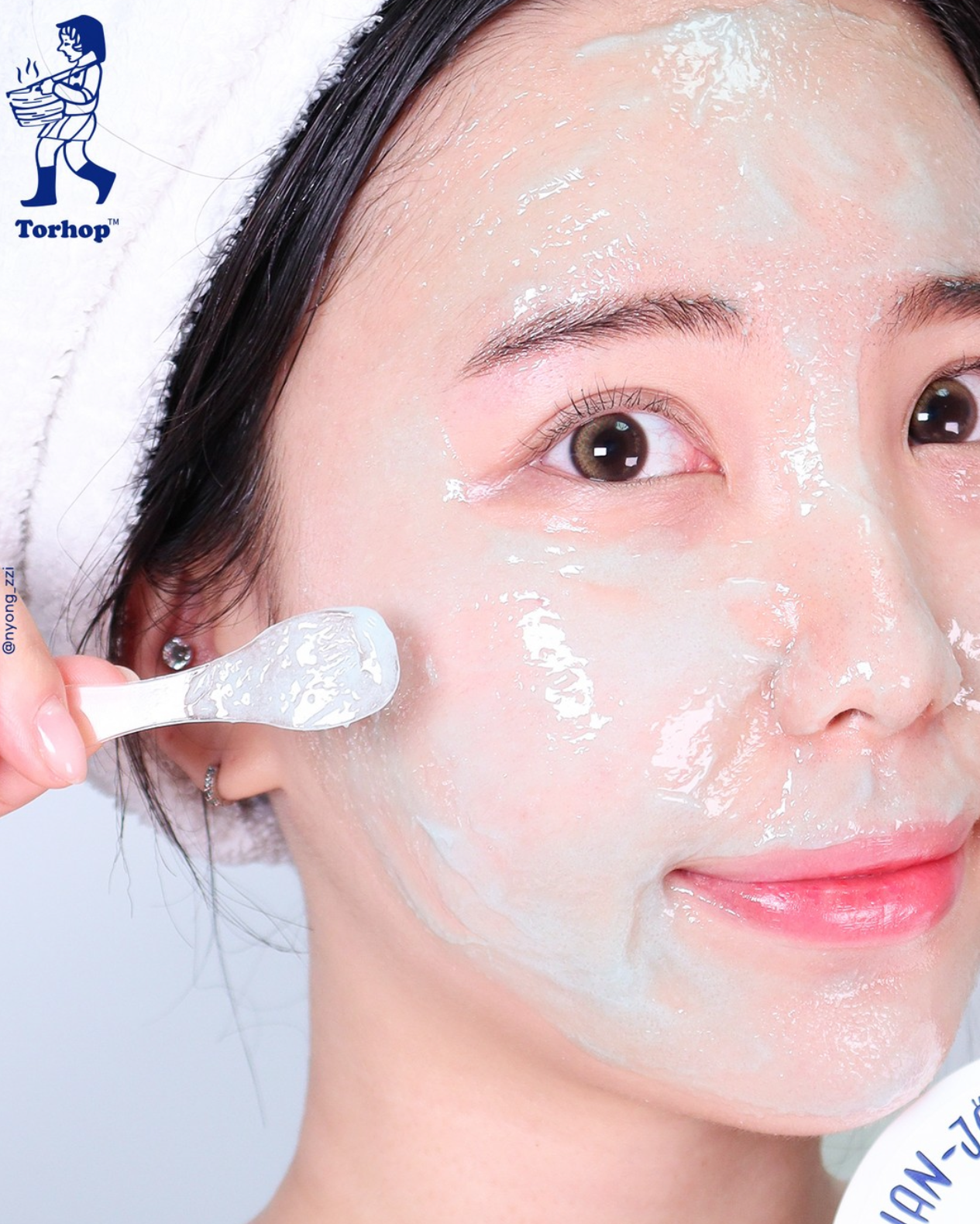 蒸氣疏通毛孔🫧| Torhop 桑拿海鹽去痘收毛孔溫熱面膜🧖🏻♀️🩶| Torhop Saunan Heating Salt Mask