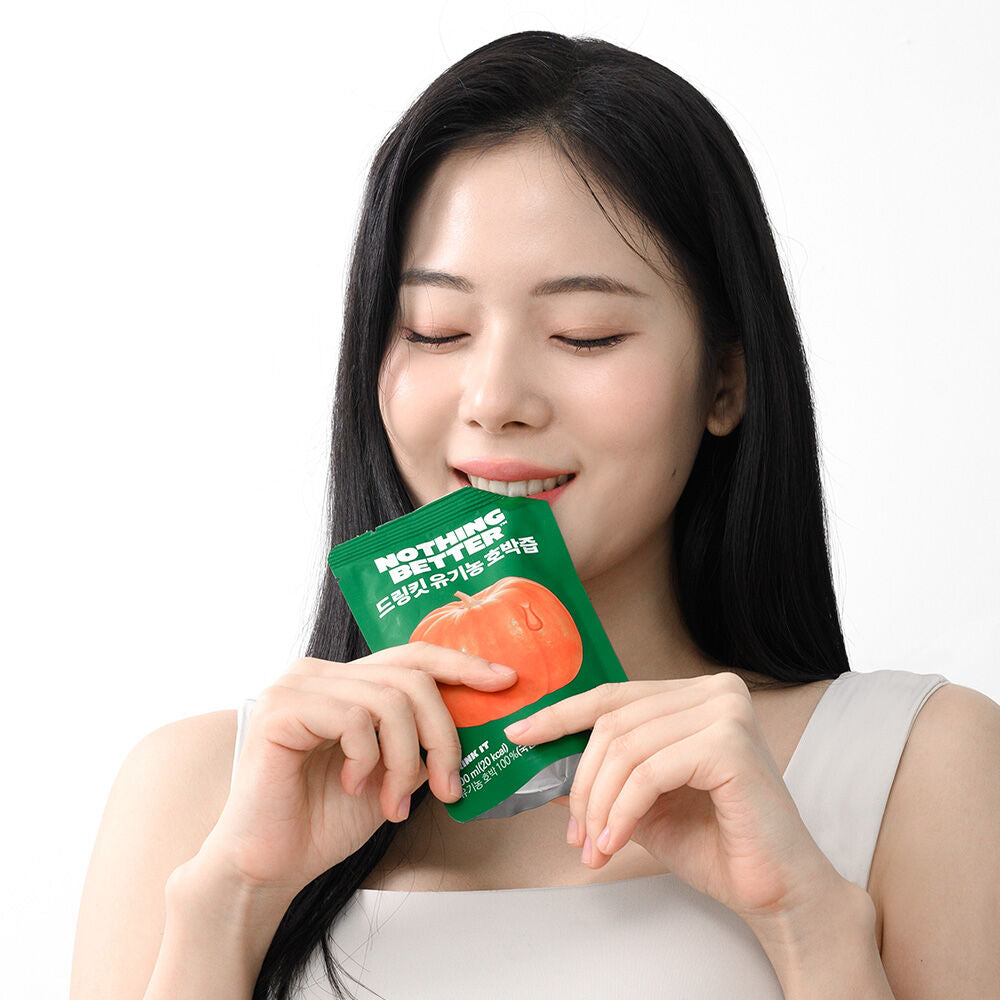 100%有機✨|韓國熱推黃金排水神器| Nothing Better Drink It去水腫有機南瓜汁🎃