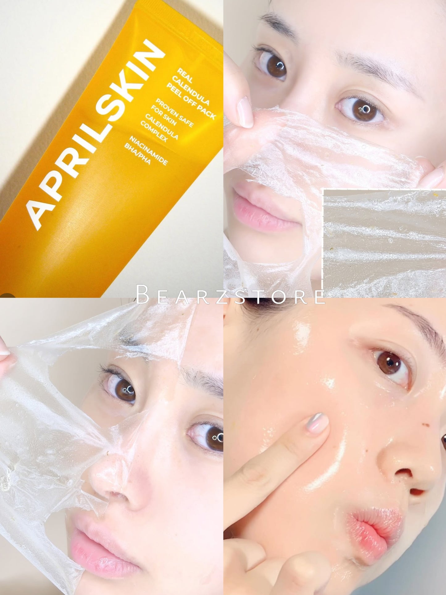 5冠王No.1及glowpick獎項🥇| Aprilskin金盞菊去黑頭粉刺撕拉面膜🌼 Aprilskin Real Calendula Peel Off Pack