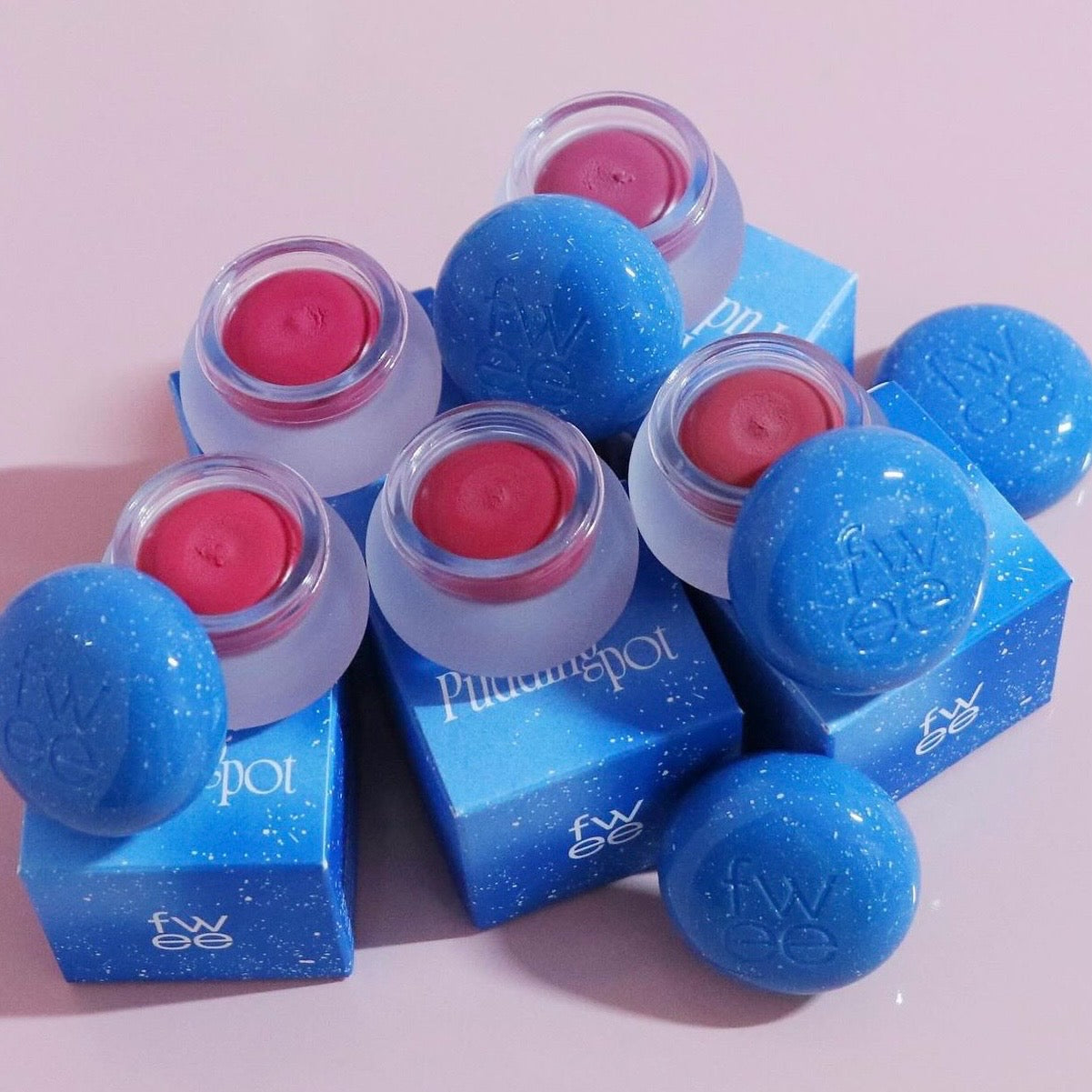 Fwee Pudding Pot NEW Moment Cool Busan布丁柔霧腮紅唇膏🌊