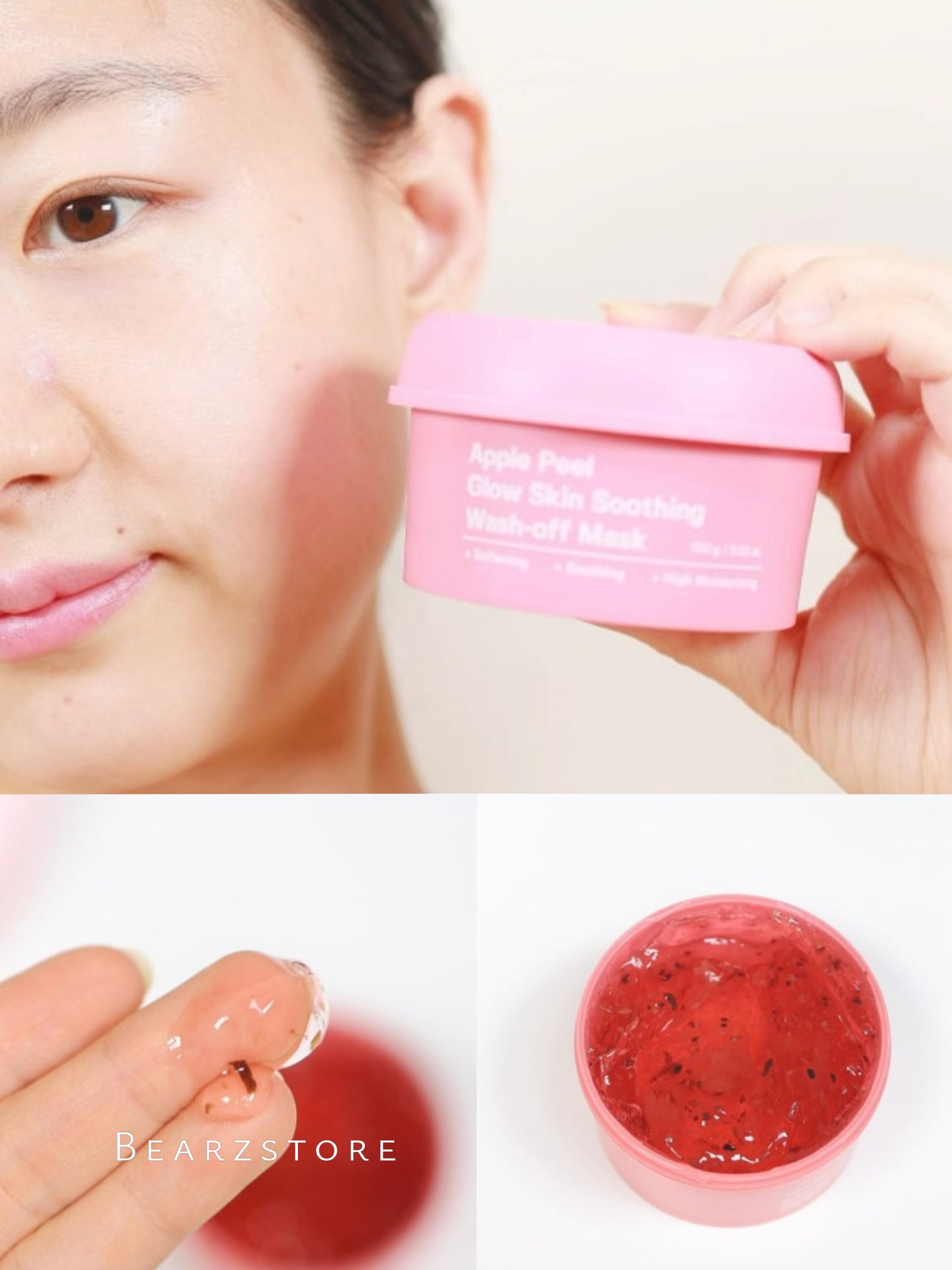Sungboon Editor 蘋果玫瑰滋養提亮補水面膜🍎🌹|Sungboon Editor Apple Peel Glow Skin Soothing Wash-off Mask
