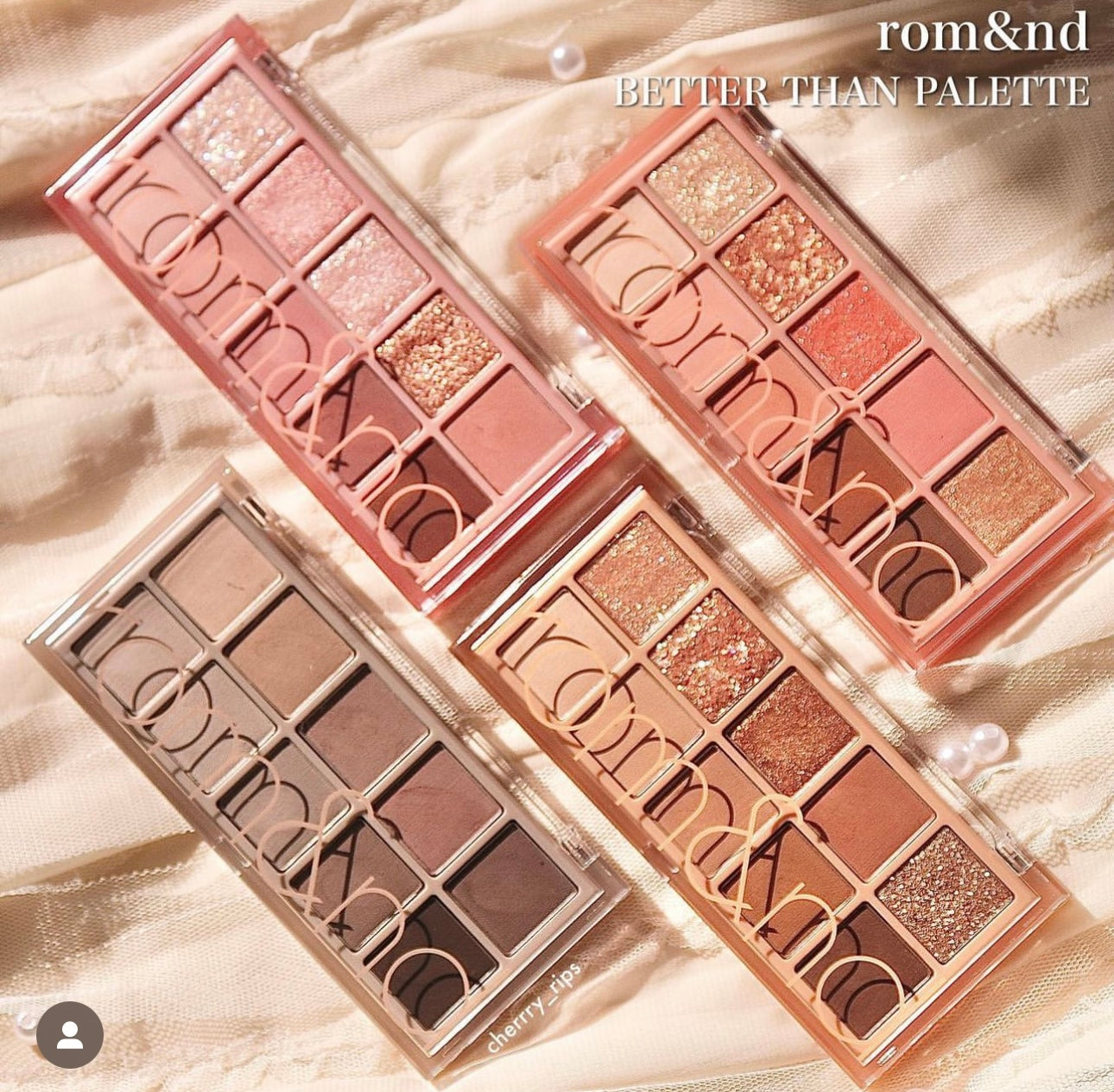 Romand 花園系列十色眼影盤Better Than Palette