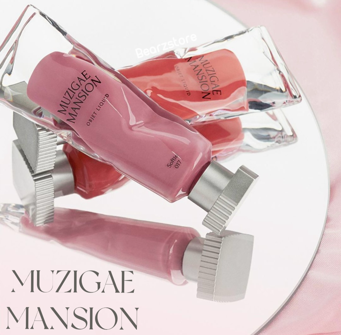 MUZIGAE MANSION LIMITED EDITION OBJET LIQUID 透明顏料管啞光唇釉❤️🔥