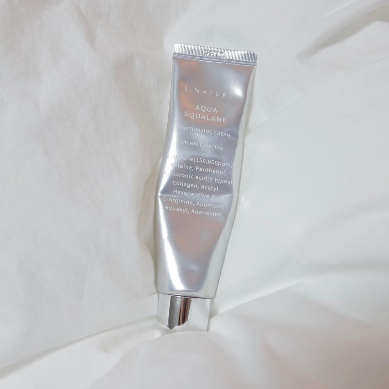 送水光精華 ✨從內到外都補到水 | S.Nature 角鯊烷鎮靜補濕水分面霜 S.Nature Aqua Squalane Moisturizing Cream 🌊