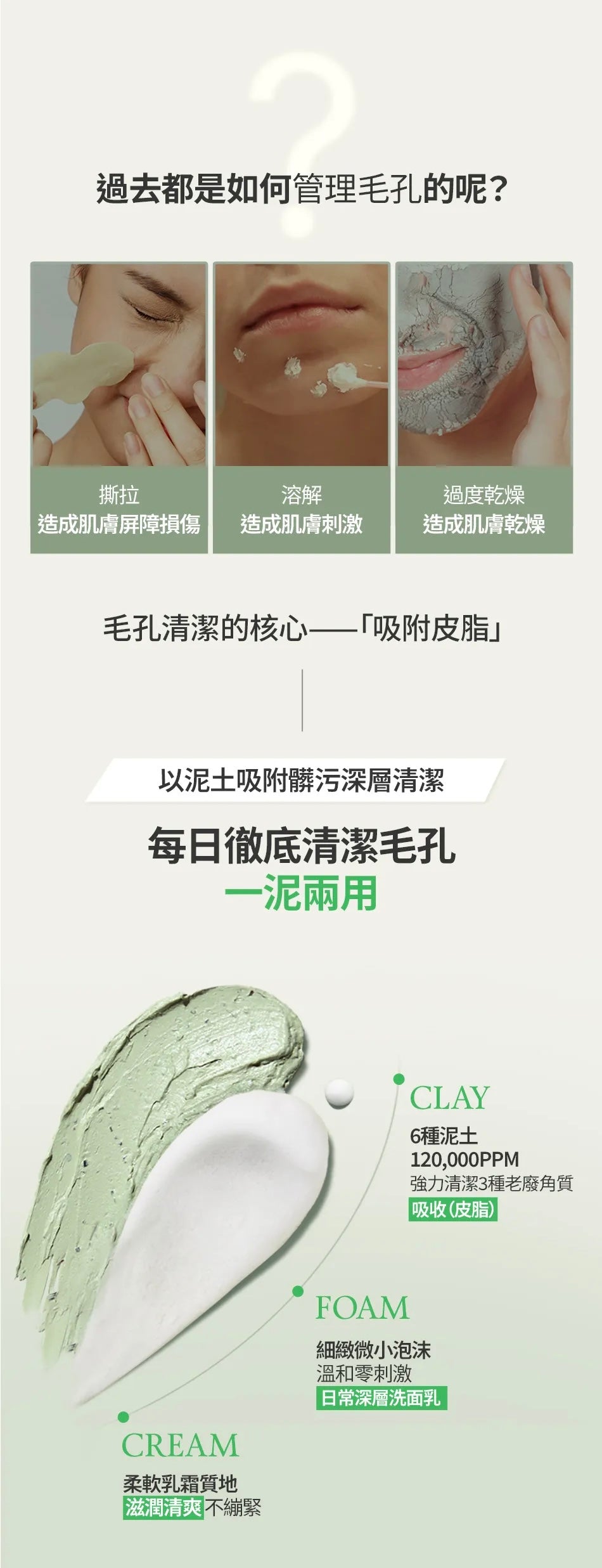 洗面+泥膜2合1💚FULLY & Green Tomato Clay Pack Cleanser綠蕃茄泥膜潔面