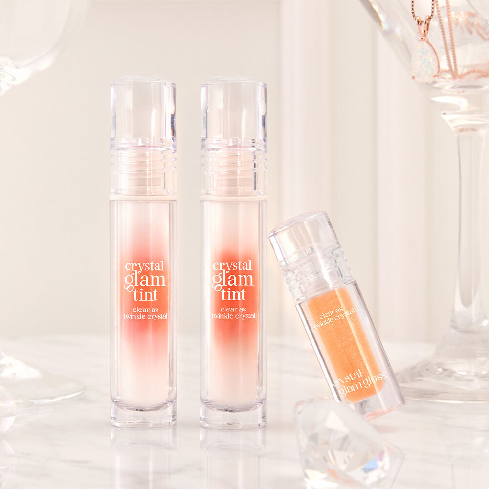 CLIO全新推出玻璃水光唇釉Clio Crystal Glam Tint 🔮| 水晶一樣晶瑩剔透質感✨