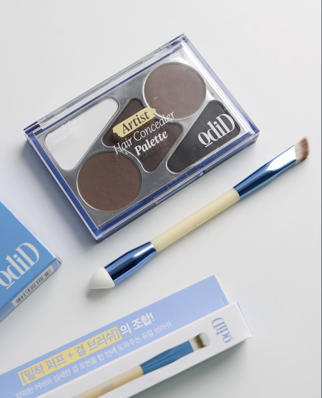 odiD 專業髮際線遮瑕陰影盤odiD Artist Hair Concealer Palette🎨|適合各種髮色⭐️