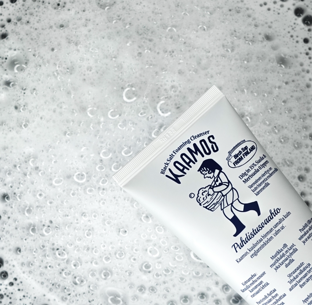 大熱🔥 韓國小眾品牌⭐️ Torhop 黑鹽去黑頭粉刺泡沫潔面乳 Torhop Kaamos Black Salt Foaming Cleanser