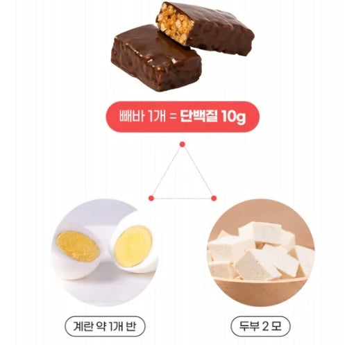 韓韶禧推薦款✨PPAEBAR Protein Bar 減肥代餐膠原蛋白能量棒🥚| 通過韓國HACCP認證🏅