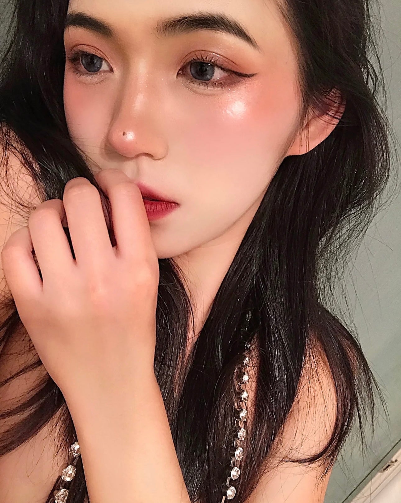 零粉感 不顯毛孔 輕鬆打造水光感透明肌🧜🏻♀️| 3CE GLOW BEAM HIGHLIGHTER土豆泥慕斯高光💫