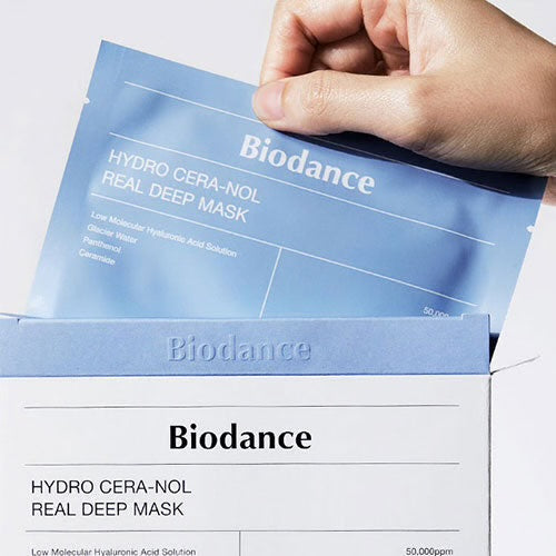 缺水肌必入💦Biodance 多重保濕鎮靜實感深層全效凝膠面膜 🩵| HYDRO CERA-NOL Real Deep Mask