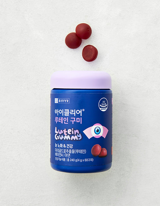 韓國知名保健食品品牌🇰🇷鐘根堂葉黃素護眼軟糖🫐