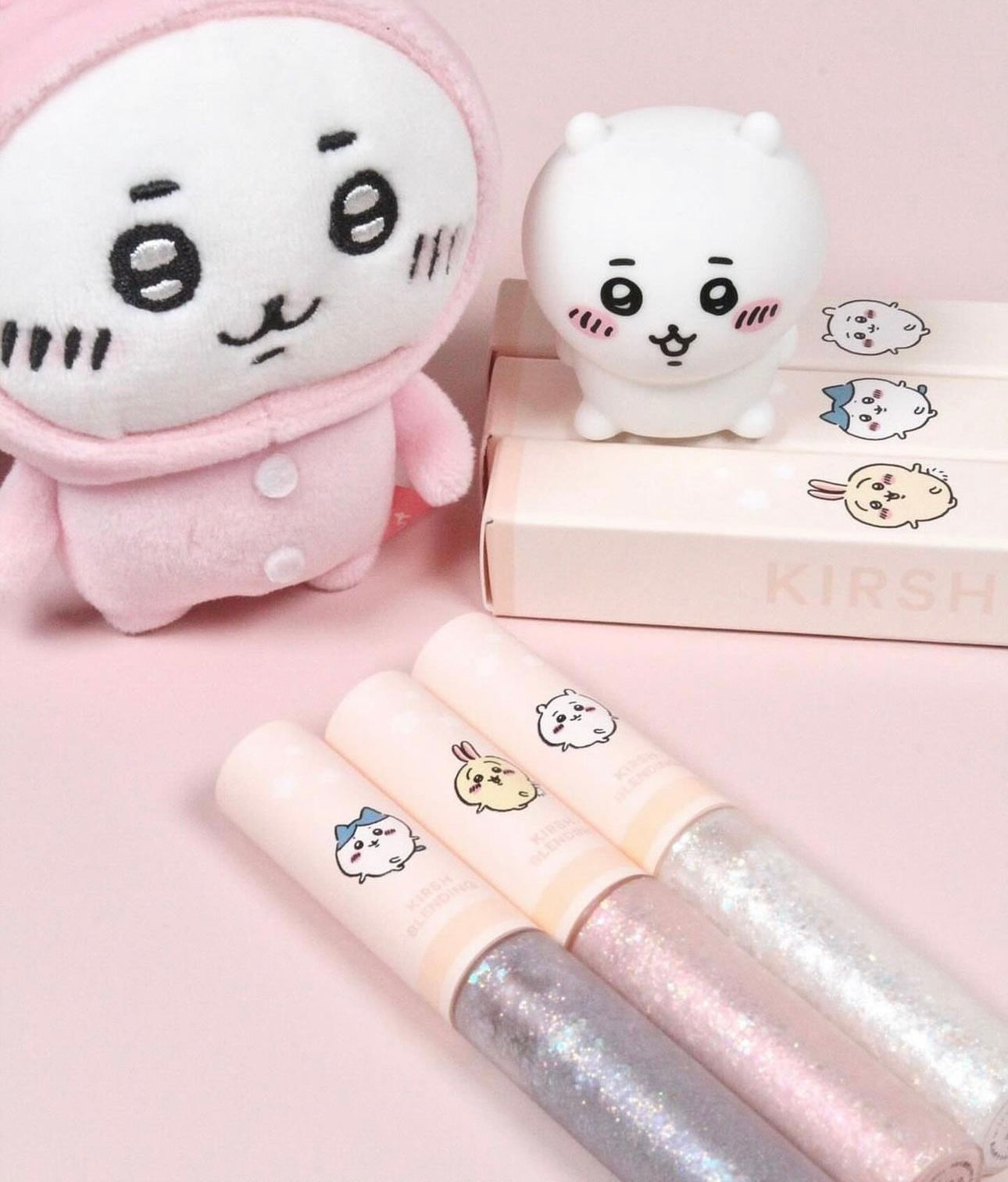 限時接單🙌🏻|KIRSH BLENDING x CHIIKAWA 限定霧面唇釉 & 眼影液筆| COTTON CLOUD LIP TINT & EYES DEW GLITTER GEL✨