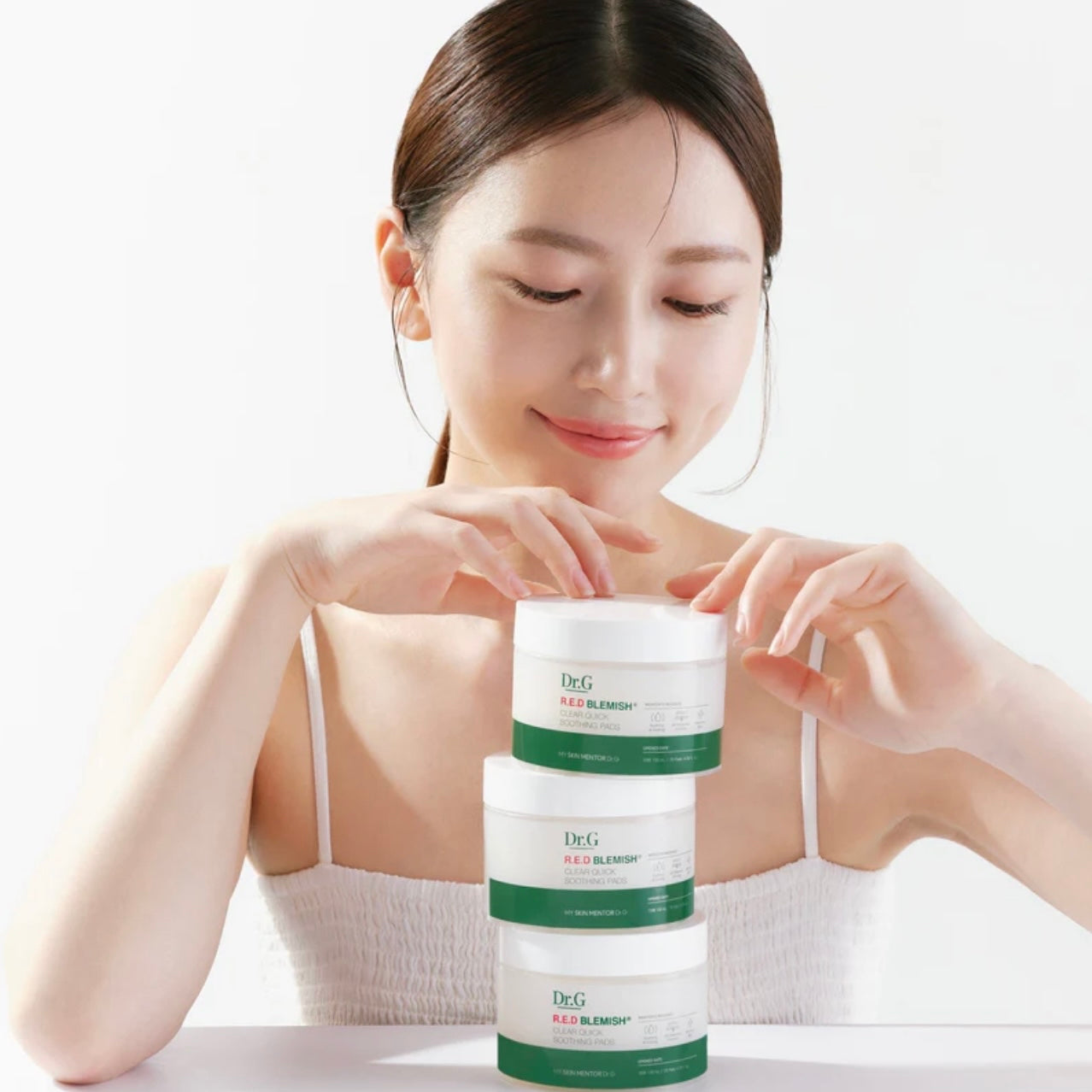 韓妞高回購率⭐️| Dr.G 積雪草急救保濕舒緩痘痘棉片 Red Blemish Clear Quick Soothing Pads🌿|快速痘皮護理 深層清潔 舒緩